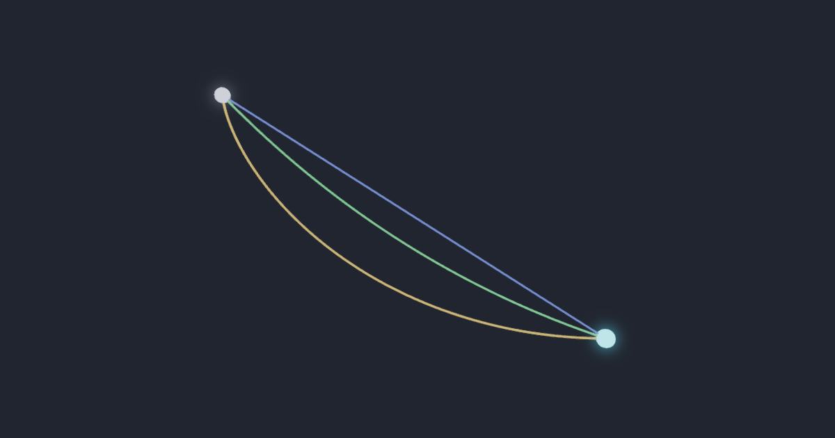 Brachistochrone & tautochrone simulation running in the browser
