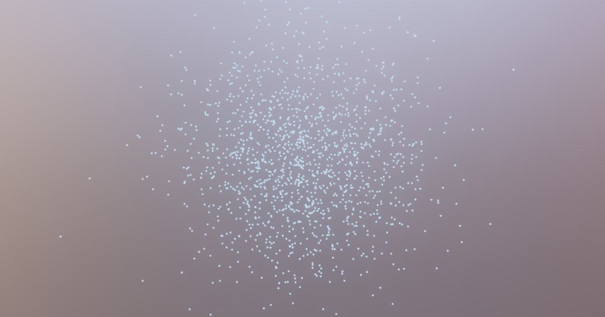 Diffusion simulation running in the browser