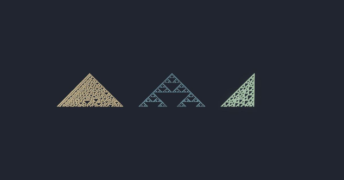 Elementary cellular automata · Wolfram simulation running in the browser