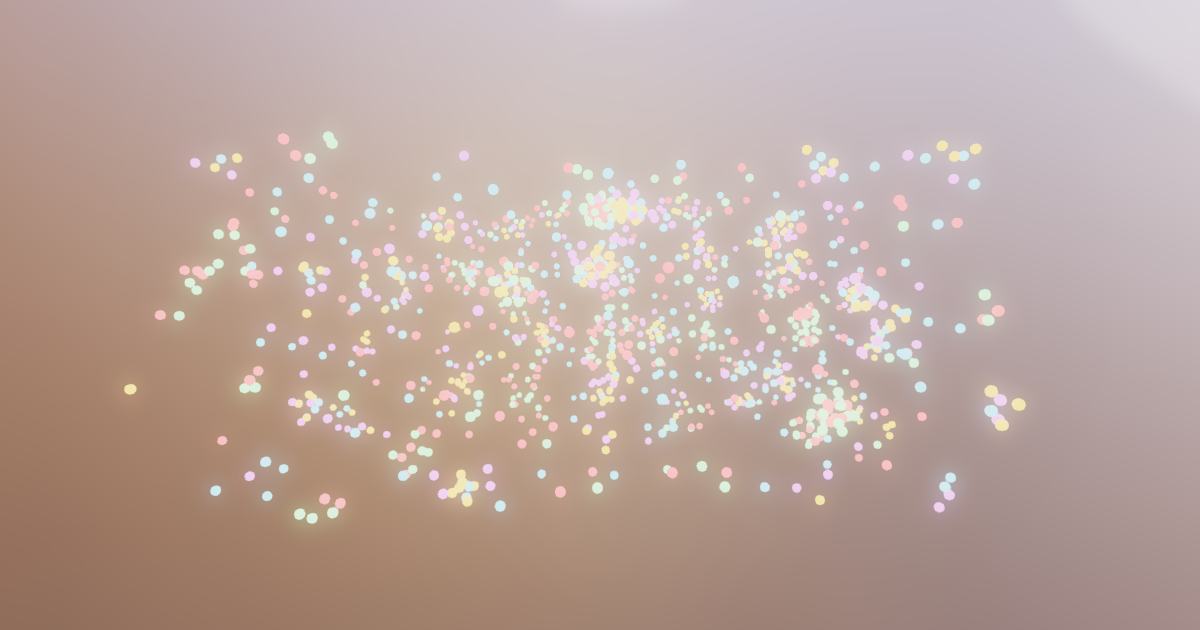 Emergent matter · structure simulation running in the browser
