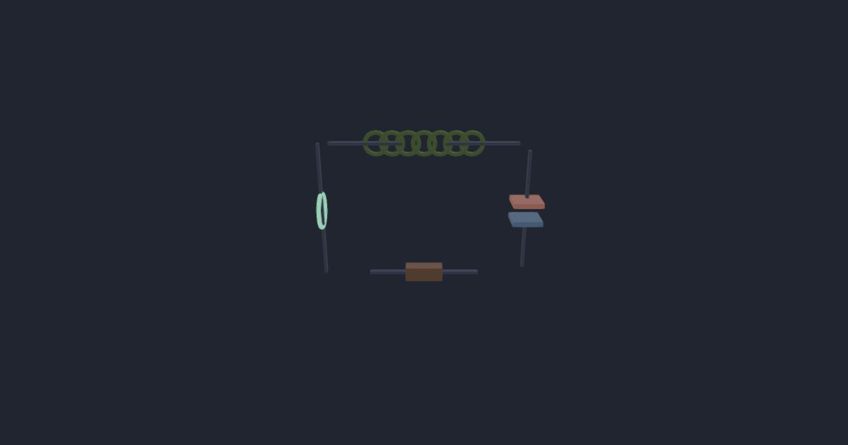 Series RLC · resonance simulation running in the browser