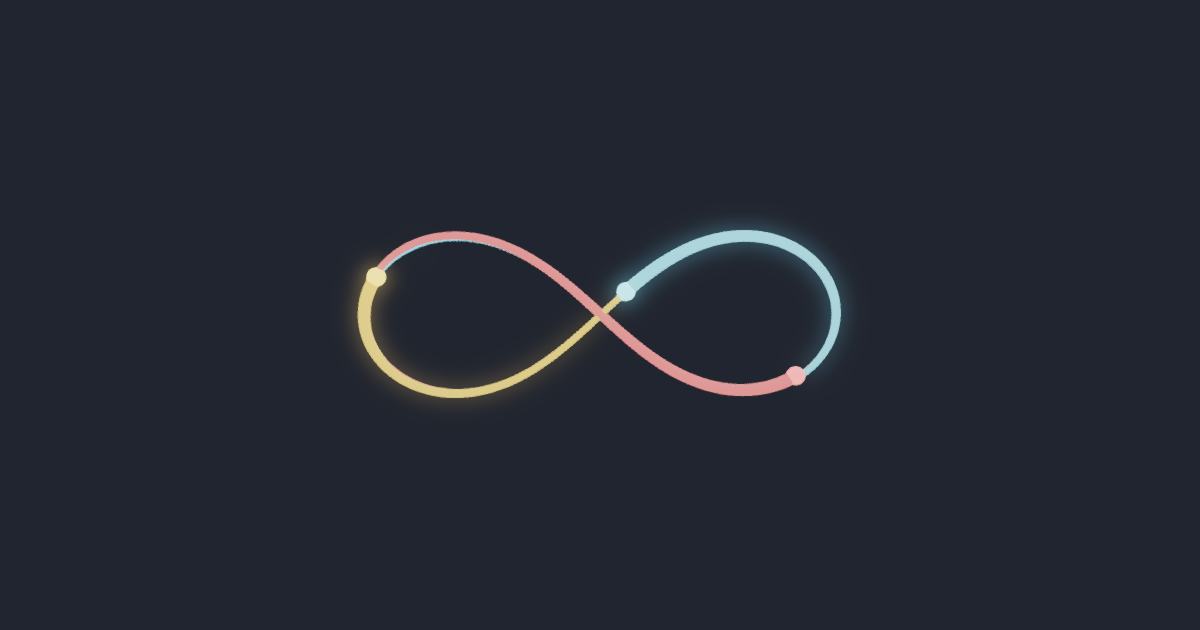 Three-body problem simulation running in the browser