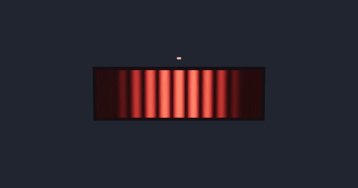 Young's double-slit · two-beam interference simulation running in the browser